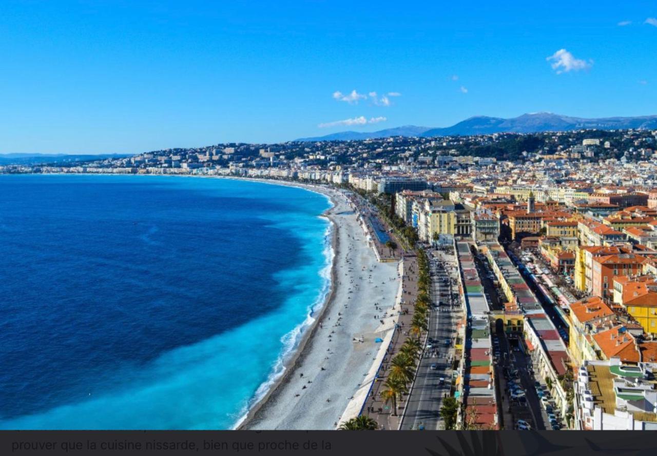 F2 Lumineux 8 Min A Pieds De La Plage ニース エクステリア 写真